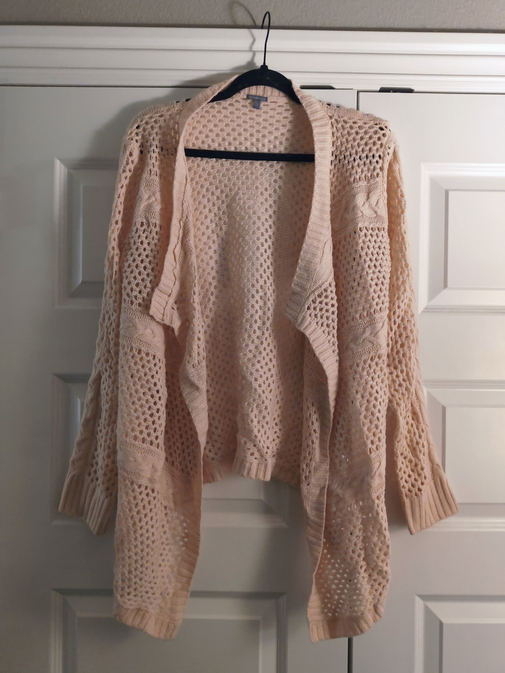 Charlotte Russe Open Knit Cardigan